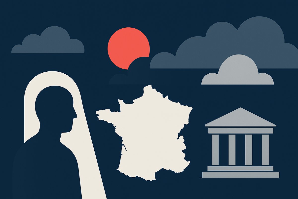 Ilustración generada con IA: 'Le Monde' reseña un "racismo atmosférico" en Francia tras el atentado "terrorista" en Trappes